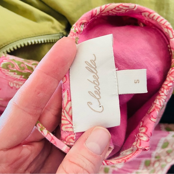 Cleobella Pink and Gold Patterned Mini Dress - Picture 8 of 13